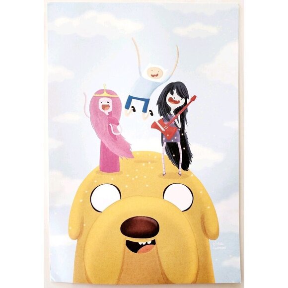 2014 Adventure Time Poster Jake Finn Marceline Nidhi Chanani 16 x 11" DWJJ8 - Picture 2 of 2